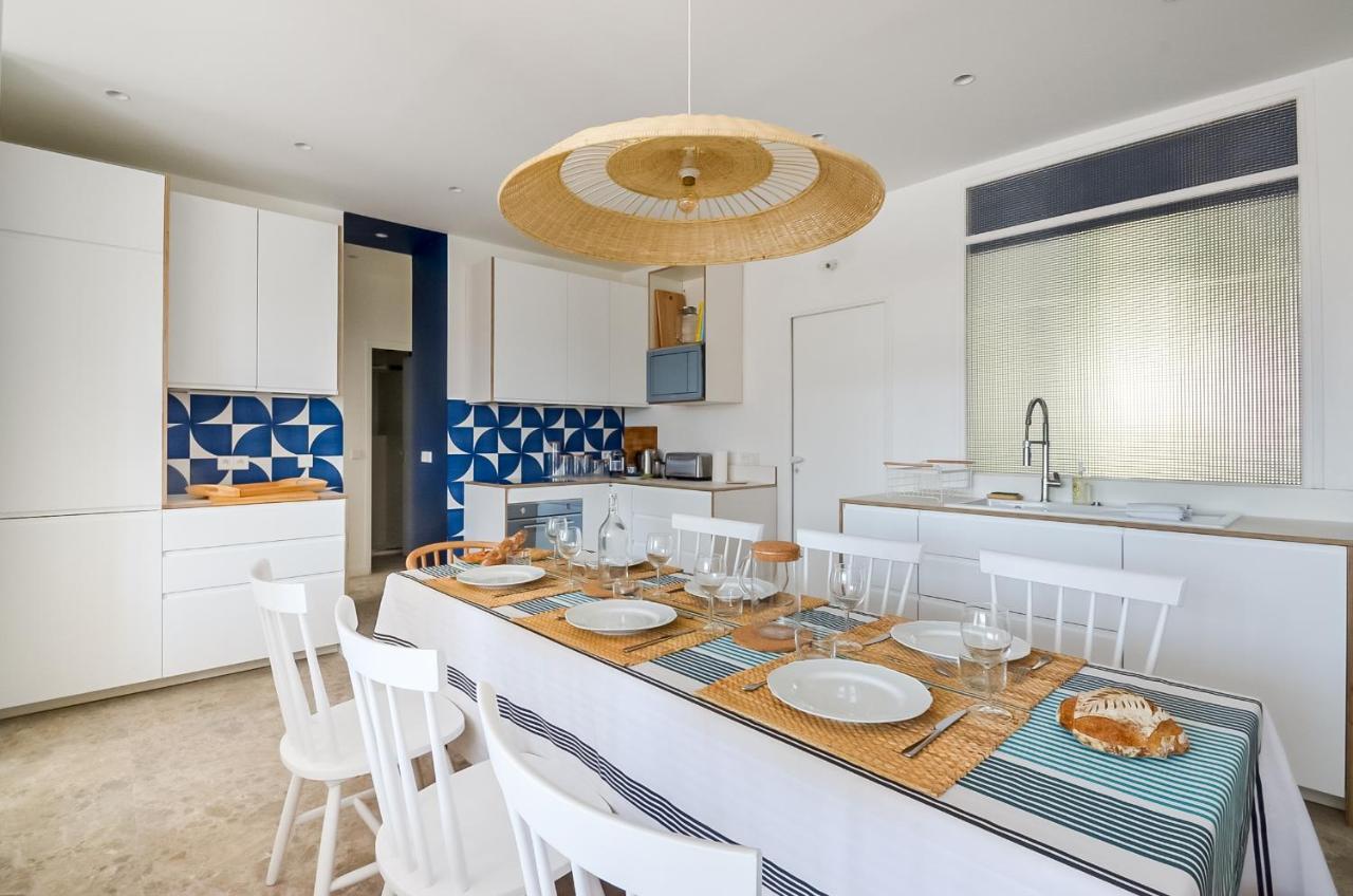 Massilia Blue - Grand Appartement Refait A Neuf Avec Vue Sur Le Vieux Port Marseille Exterior photo
